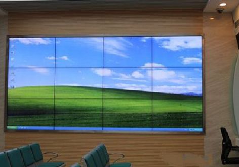 获嘉液晶拼接屏的另类用法。